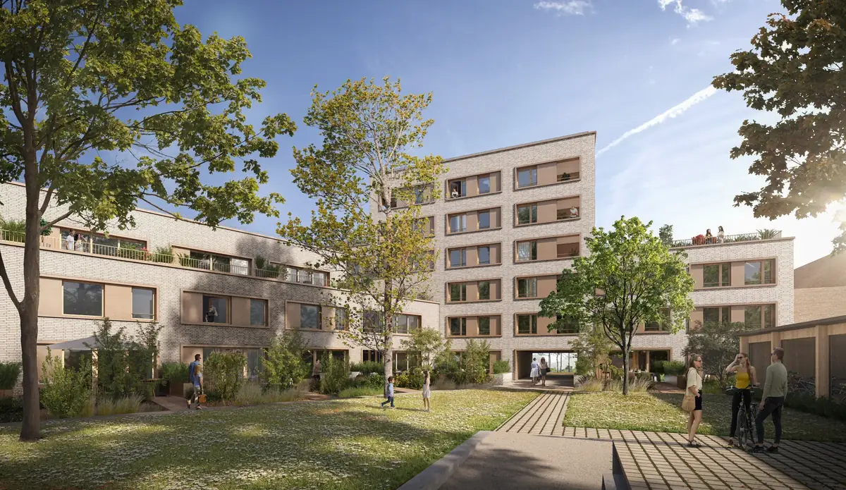 Résidence Eurydice à Brétigny-sur-Orge, façade