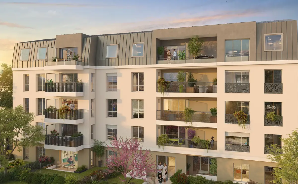 Résidence Le Discovery à Chennevières-sur-Marne, façade