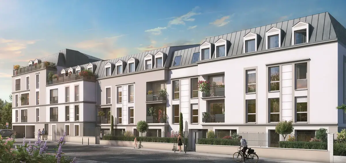 Résidence Le Fantasio à Savigny-sur-Orge, façade