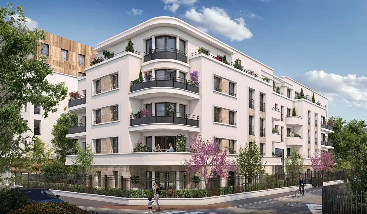 Résidence Le Panoramic à Champigny-sur-Marne, façade