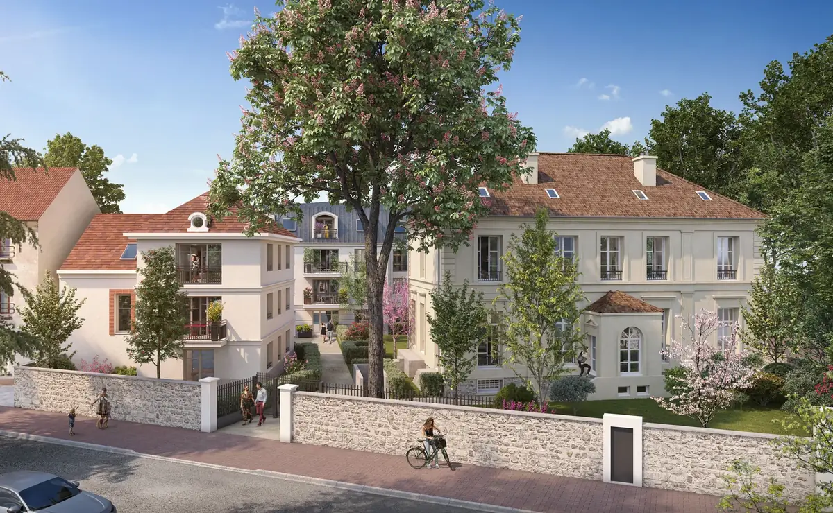 Résidence Villa Mûriers à Montfermeil, façade